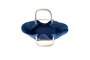 Lucky Bees Bolso Tote Sax Azul y Crema